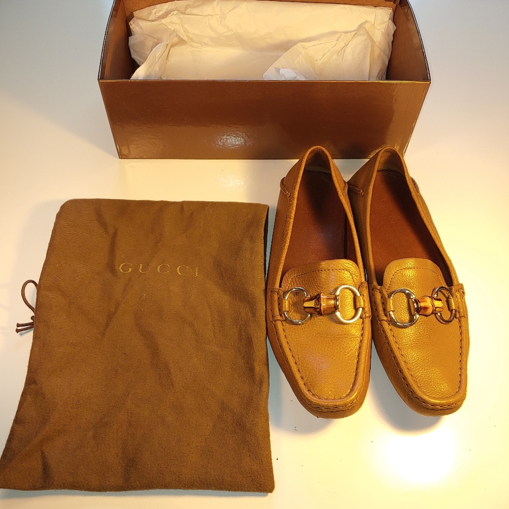 Gucci Loafers with Bamboo Horse-Bit
